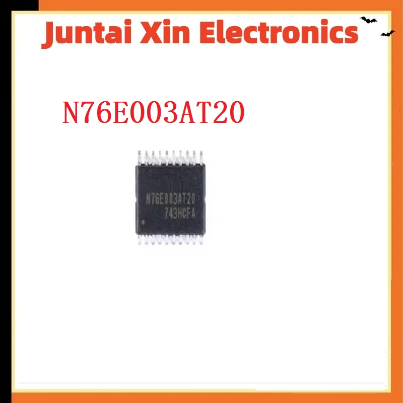 10PCS/LOT N76E003AT20 N76E003 TSSOP-20 SMD
