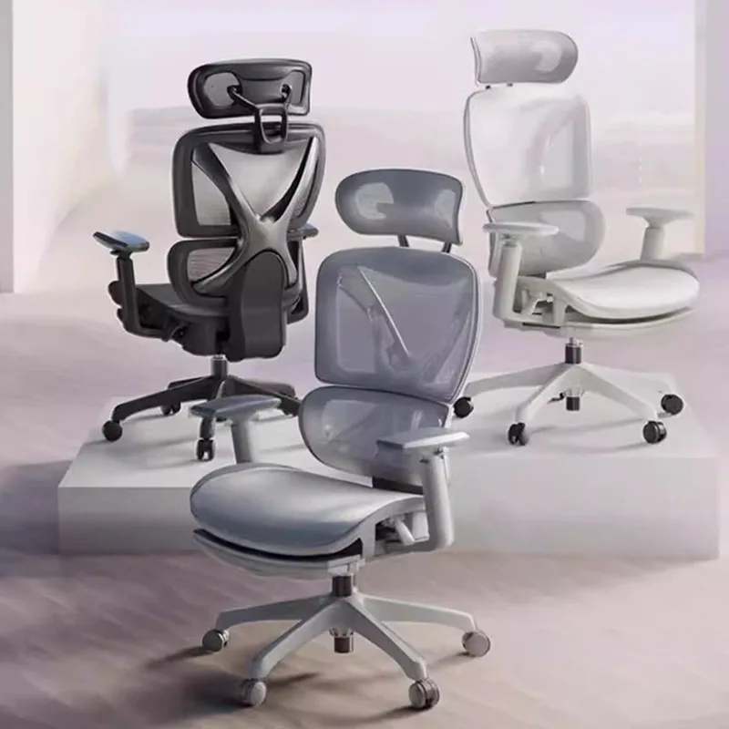 

Nordic Modern Office Chair Advanced Meeting Armchair Wheels Computer Chair Comfortable Footrest Silla Escritorio Home Furniture