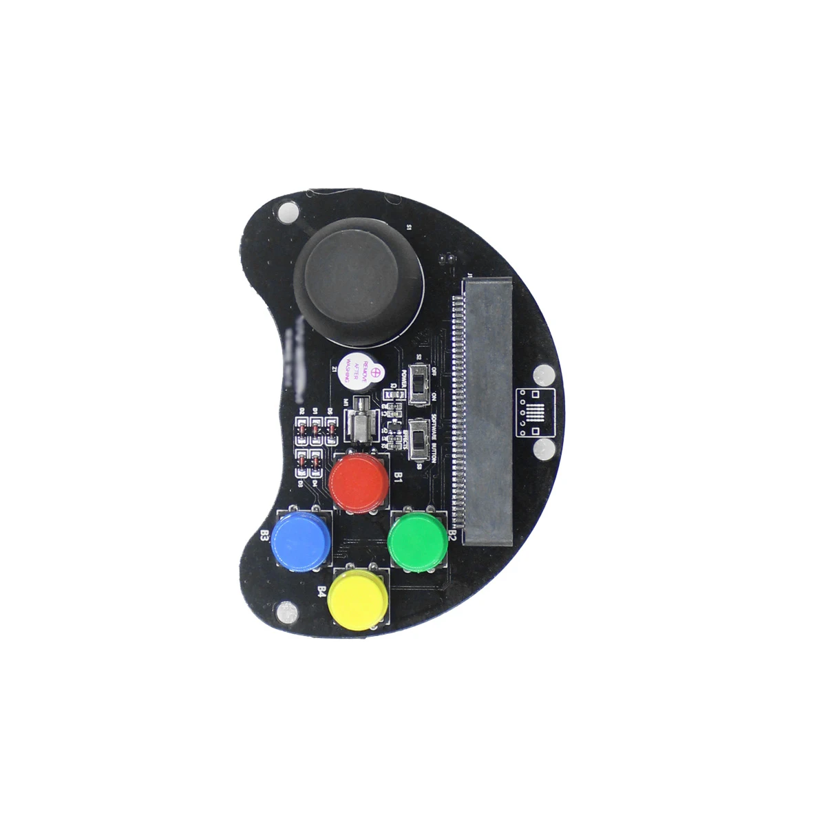 Micro: bit controle remoto sem fio programável lidar com o jogo micro: bit rocker chave placa de expansão kit