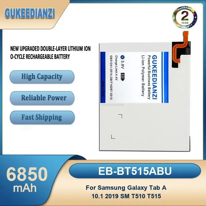 Battery For Samsung Galaxy Tab A 10.1 2019 SM T510 T515 Book 12 SM-W720 Titan V2 XE520QAB XE521QA SM-W727V 3 Lite 7.0 T111 T110