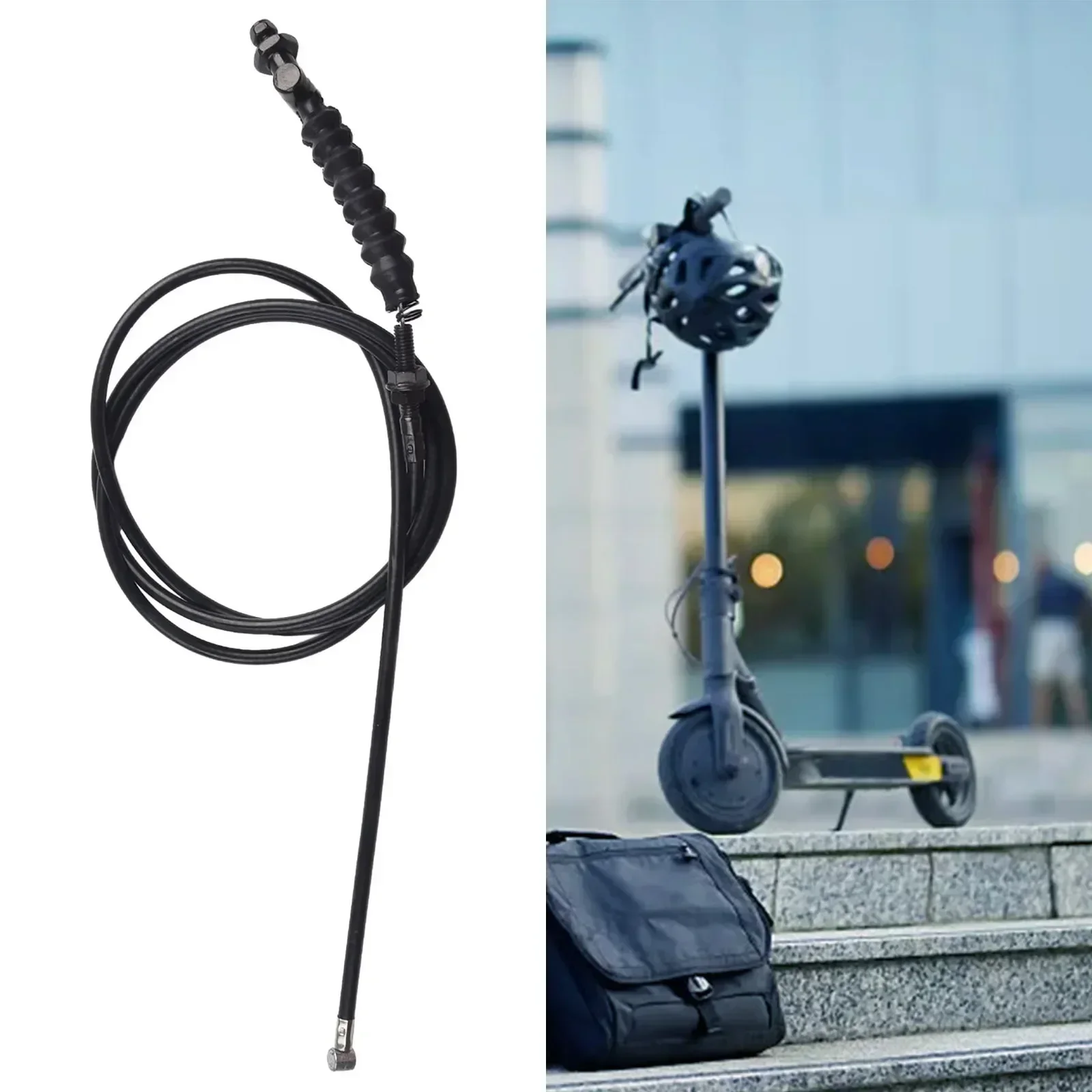 Enhance Your Riding Experience with this Front Wheel Brake Cable for NINEBOT MAX G30 Electric Scooter Perfect Fit Long lasting