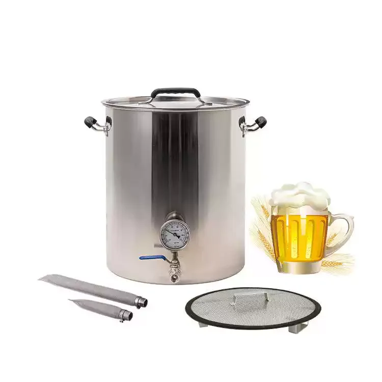 25L Stainless Steel Craft Brewing Keg Small Beer Fermentation Equipment Home Brewing Beer Keg