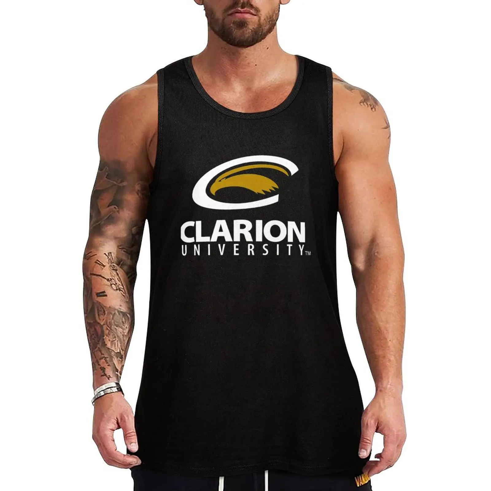 

Clarion University of Pennsylvania Classic Tank Top Casual Everyday Wear Tank Top Loose Sleeveless Soft