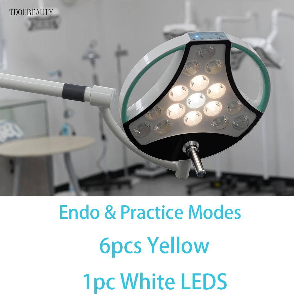 LED Shadowless Surgical Lamp, Ceiling / Wall / Floor-Standing Mount, Medical Operating Light for Surgery, Medical Examination