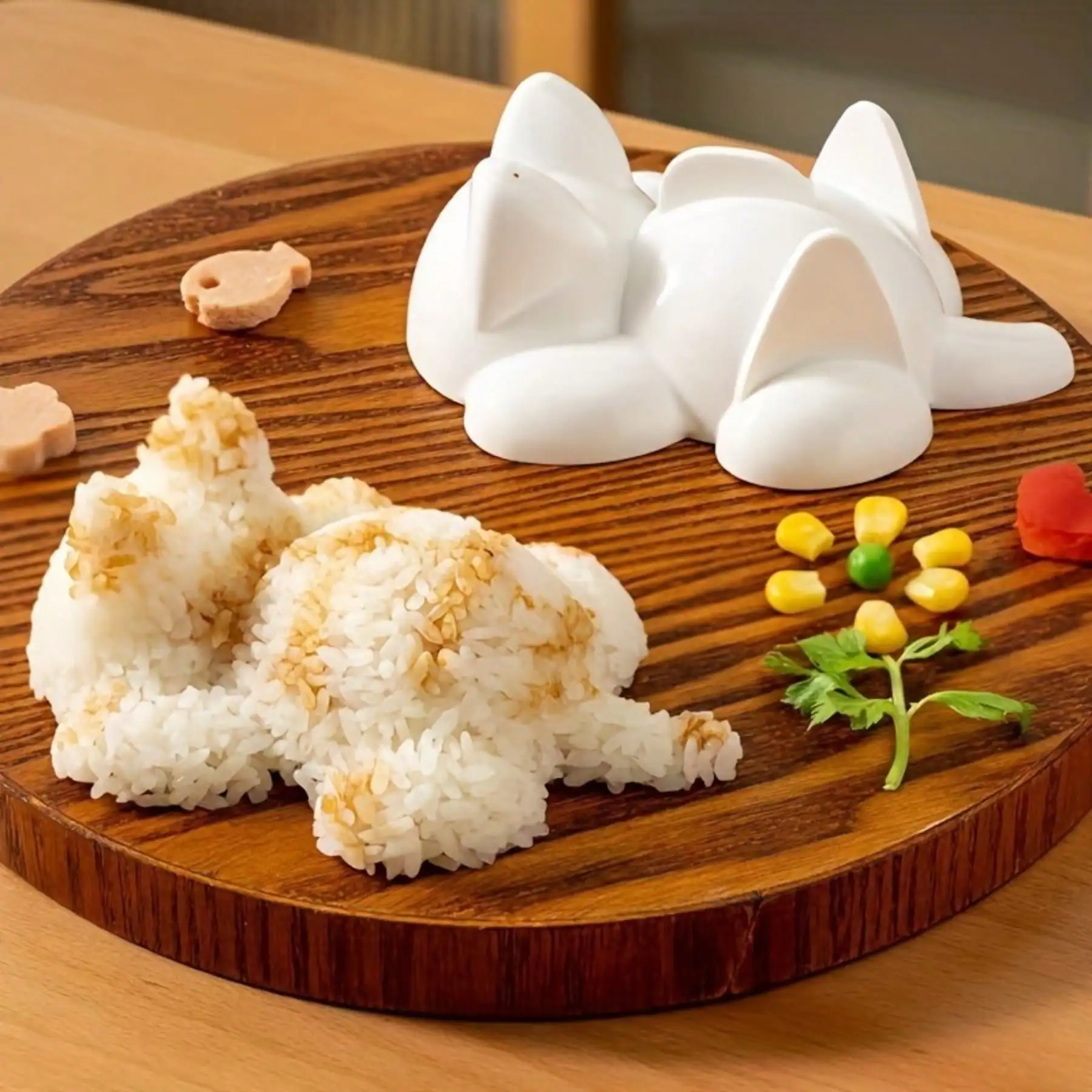 Cute Cat Sushi Potato Mold for Food