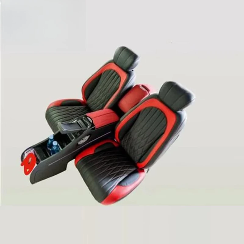 2020y G Class W464 W463A Interior Auto Parts Car Seats Inside Luxury Red Seat Chairs With Armrest Box Storage Box G500 G63 Seat