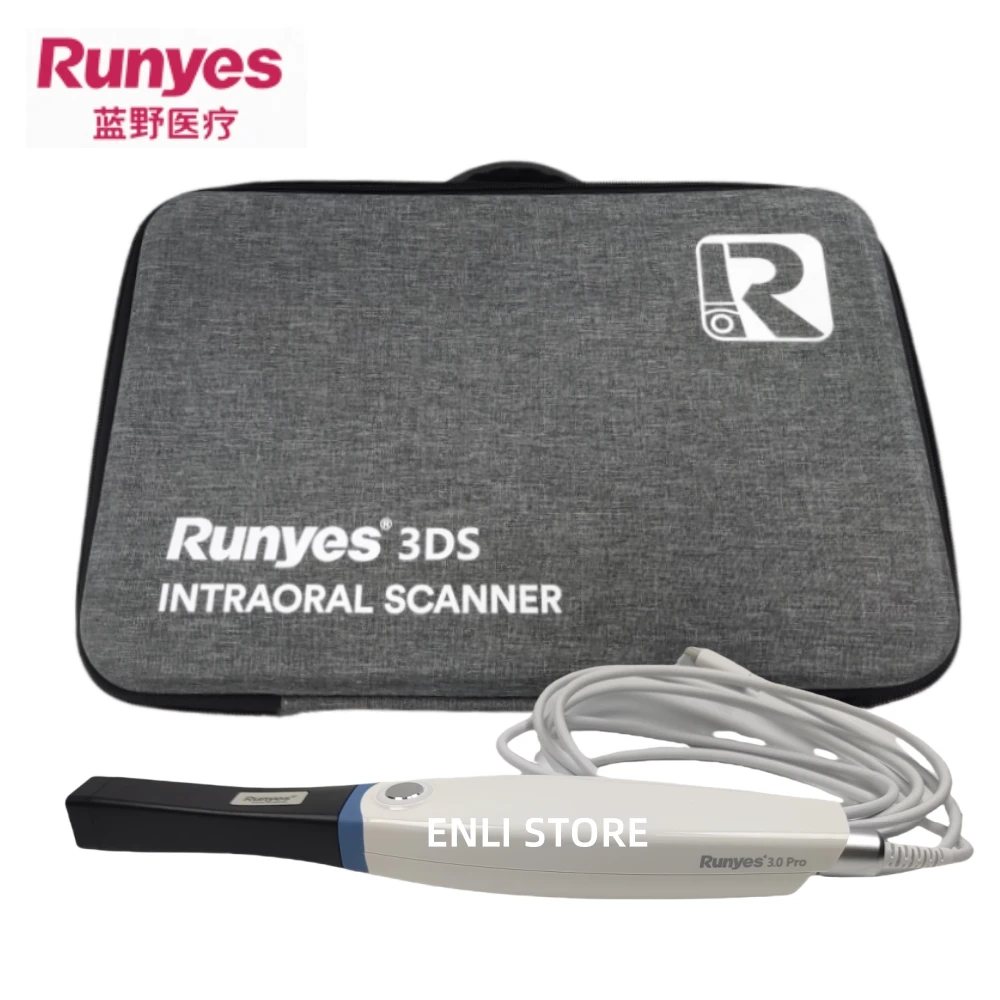 Runyes 3DS 3.0Pro Dental Intraoral Scanner 3.0Pro Oral Digital Impression Machine with Software Real Color AI Scanning Function