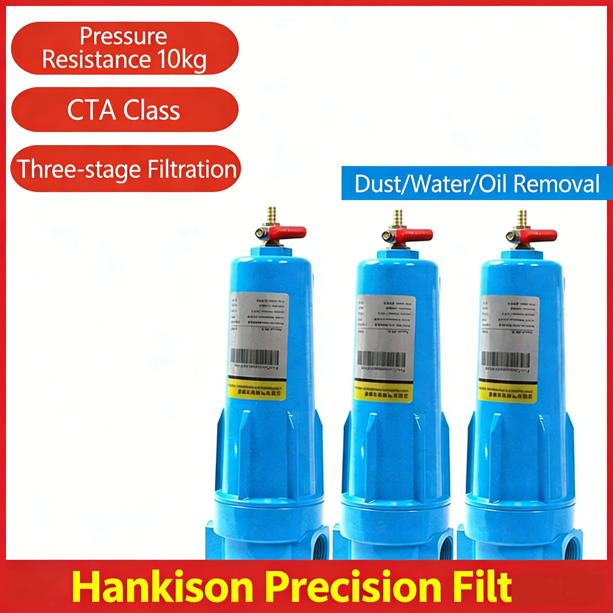 CTA Hankison Compressed Air Precision Filter Air Compressor Oil and Water Separator 001002004 Air Pump Water Removal