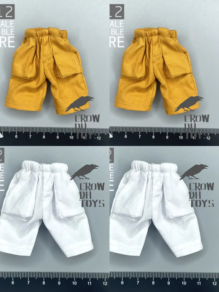 1/12 ذكر الجندي السراويل الاتجاه البضائع غير رسمية متعددة جيب طول الركبة السراويل الرياضية ملحق ل 6 "عمل الشكل الجسم نموذج #6