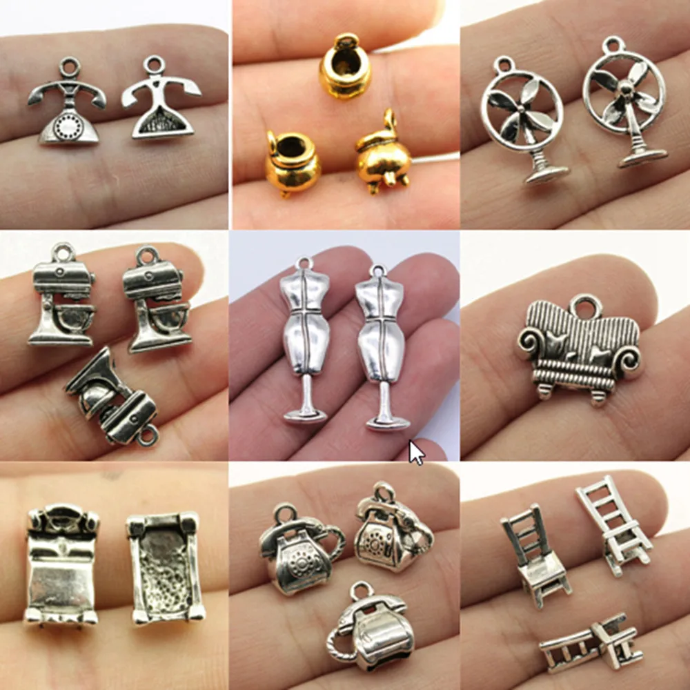 Zawieszki luzem do zestawu do wyrobu biżuterii Wisiorek Diy Biżuteria Akcesoria Kocioł Censer Charms