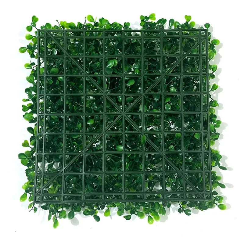 Artificial Plants Grass Wall Panel Boxwood Hedge Greenery UV Protection Green Decor Privacy Fence Backyard Screen Wedding