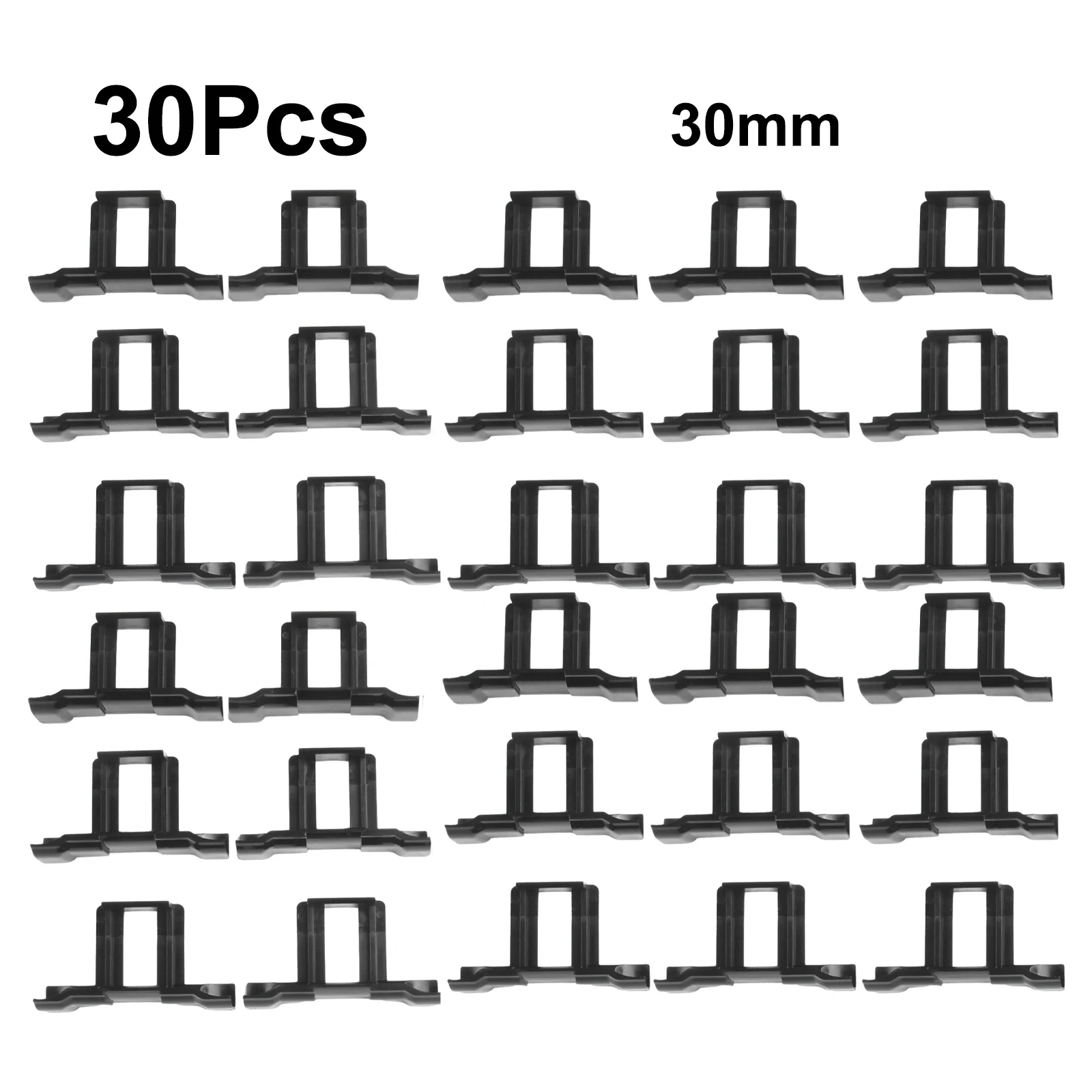 

Photovoltaic Panel Mud Removal Clamp 30pcs Water Guides Clip Improved Power Generation Long lasting Durability