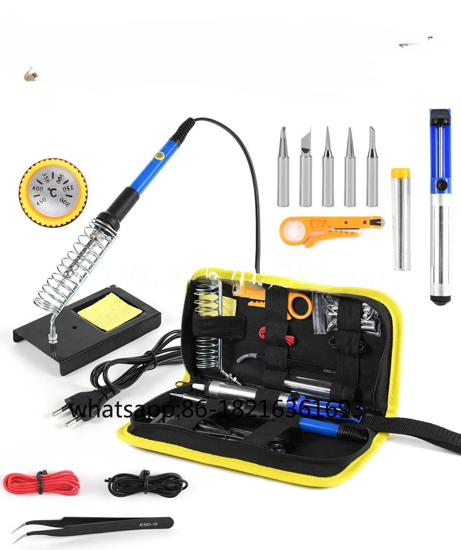 

New 936 60W 80W Adjustable Temperature Soldering Iron Soldering Tool Set Digital Soldering Iron Kit