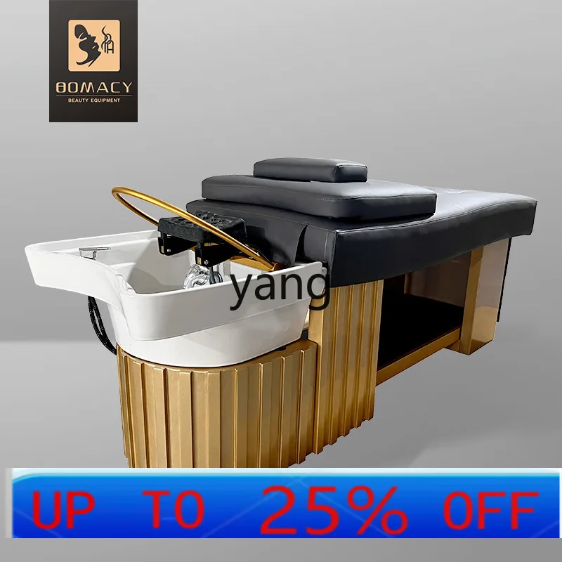 

LH Barber Shop Shampoo Bed Full Lying Hair Salon Special Hairdressing Multifunctional Bed