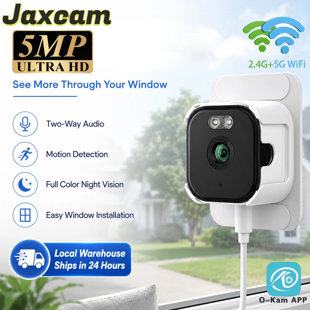 5ghz-wifi対応-ウィンドウカメラ-5mp-カラー暗視-動体検知-24時間録画-簡単設置-室内用-家庭用-セキュリティ-cctvカメラ