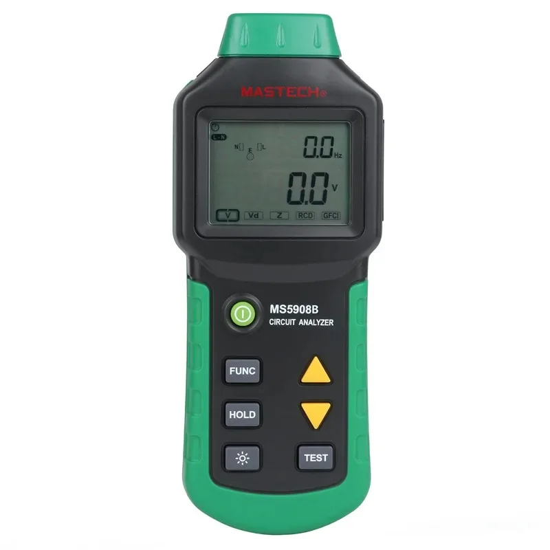 MASTECH MS5908 True RMS AC Circuit Analyzer Low Voltage Distribution Line Fault Locator