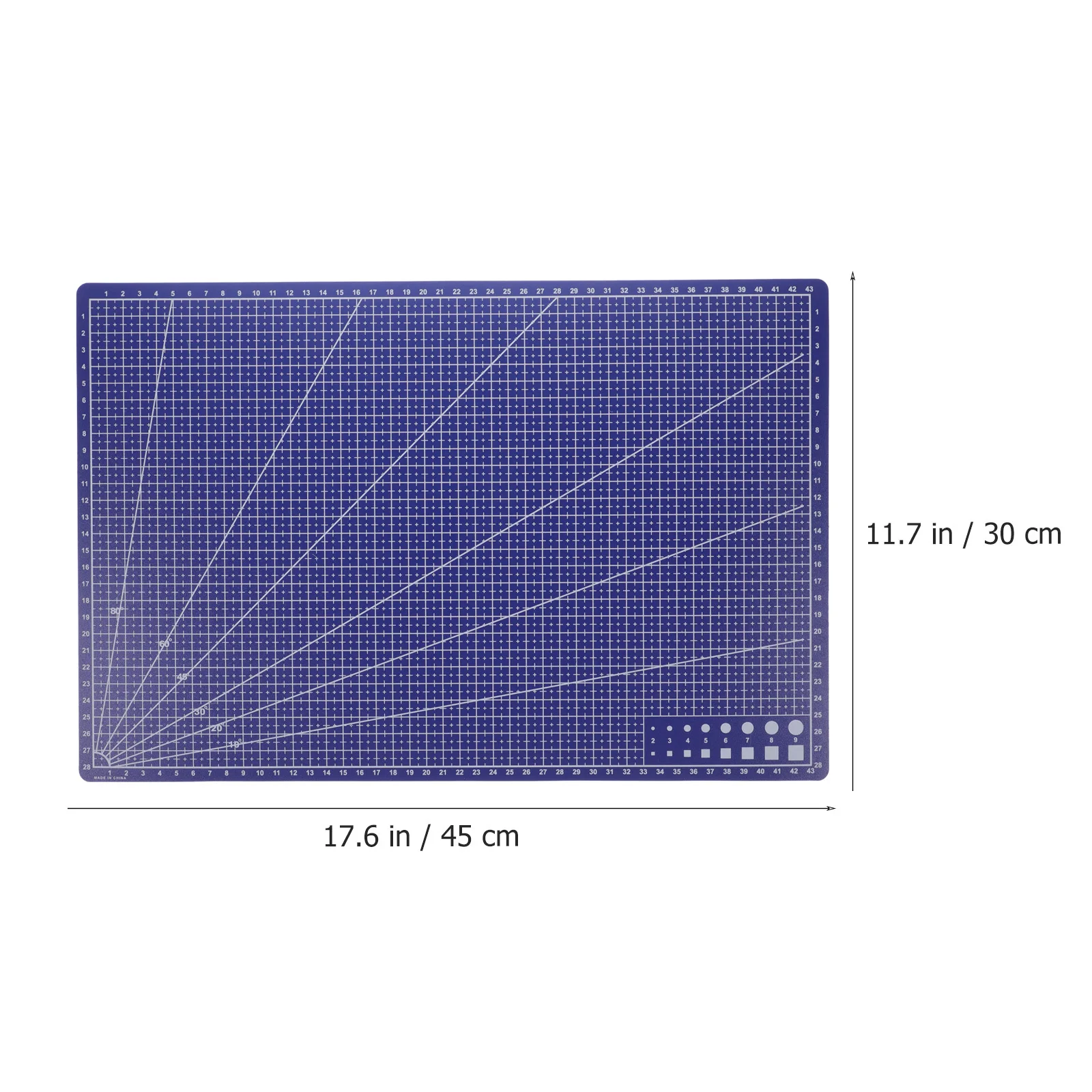 2pcs Cutting Mats 30X45Cm Premium Pp Craft Cutting Mat For Scrapbooking Sewing Engraving Durable Non-Slip Protection