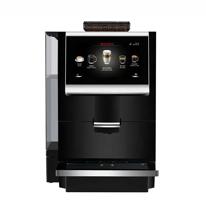 

C12 Black Automatic Espresso Coffee Machine with Grinder for Office and VIP Room