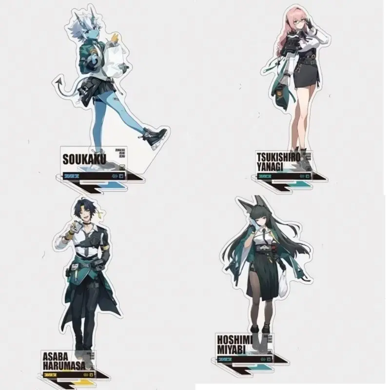 

Аниме Zenless Zone Zero акриловая подставка модель фигурки Белль Николь Демара косплей декор стола модель тарелка реквизит рождественские подарки