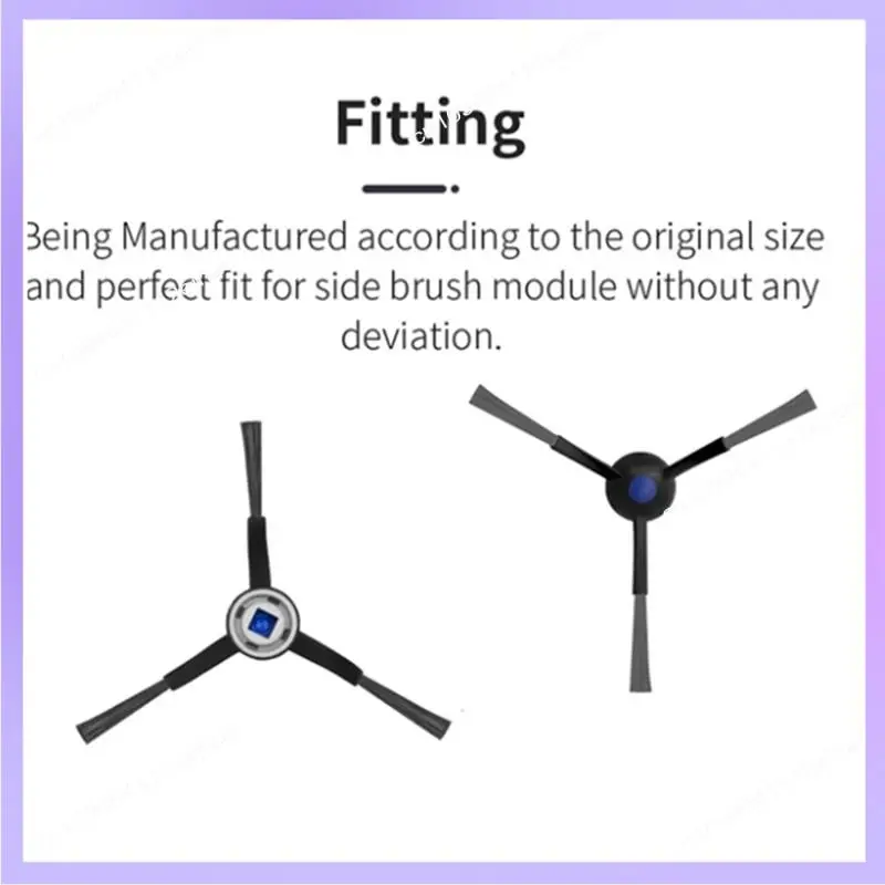 N83R 10 قطعة ل Ecovacs X8 برو أومني روبوت فراغ الأسطوانة فرشاة جانبية فلتر HEPA ممسحة وسادة كيس لجميع الغبار ملحقات متينة للغاية
