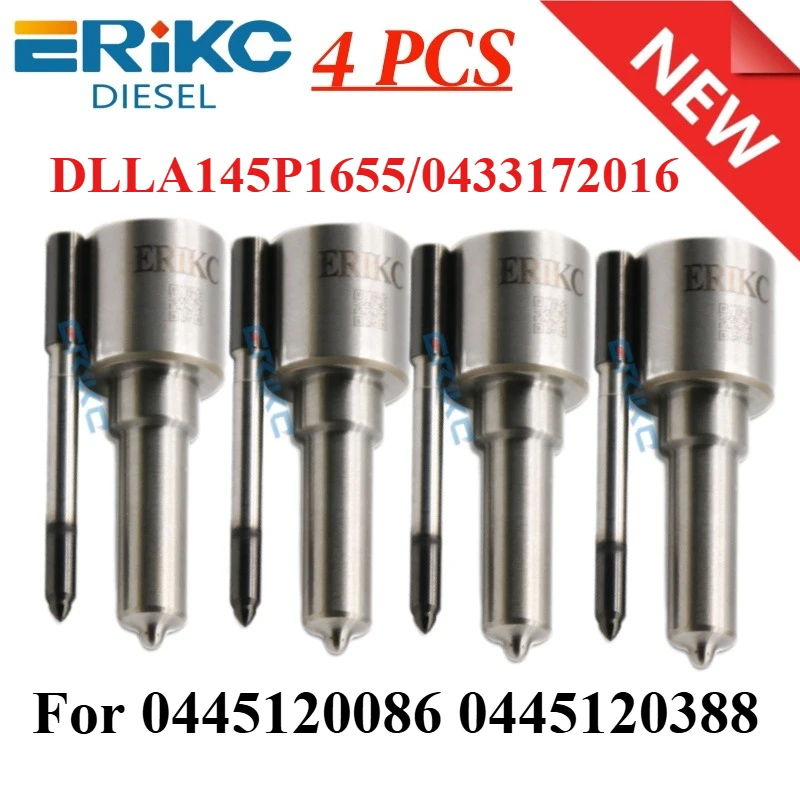 

Engine Nozzle DLLA145P1655 Injector Nozzles Original 0433172016 Sprayer Nozzles DLLA 145 P 1655 for 0445120086 0445120388