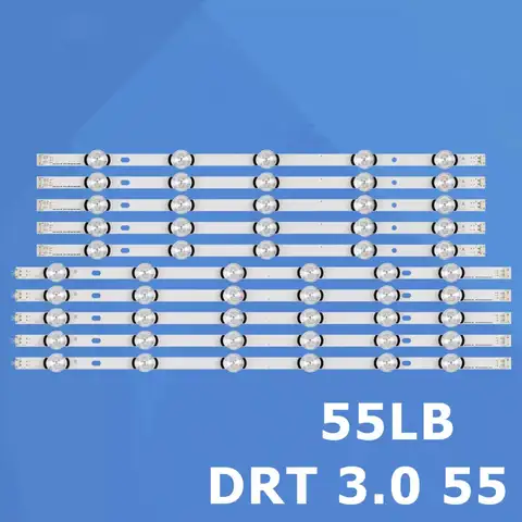 LED 스트립 (10) 6916L-1833A 6916L-1834A 55LB5550-UY 55LB653V-ZK 55GB5800-CB 55LF6090-UB NC550DUE-VCCP1 VCCP3 55LB5620-CA