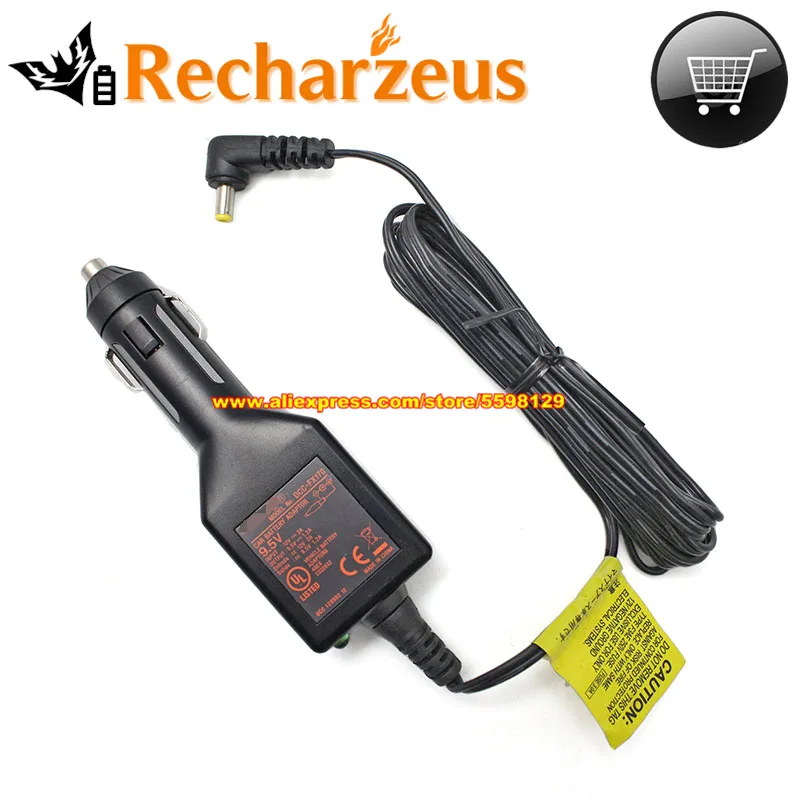 Genuine 9.5V 1.2A AC-FX170 AC-FX160 Car Ac Adapter For SONY DCC-FX160 FX750 DVP-FX930 DVD Portable Player FX850 FX930 DVP-FX730E