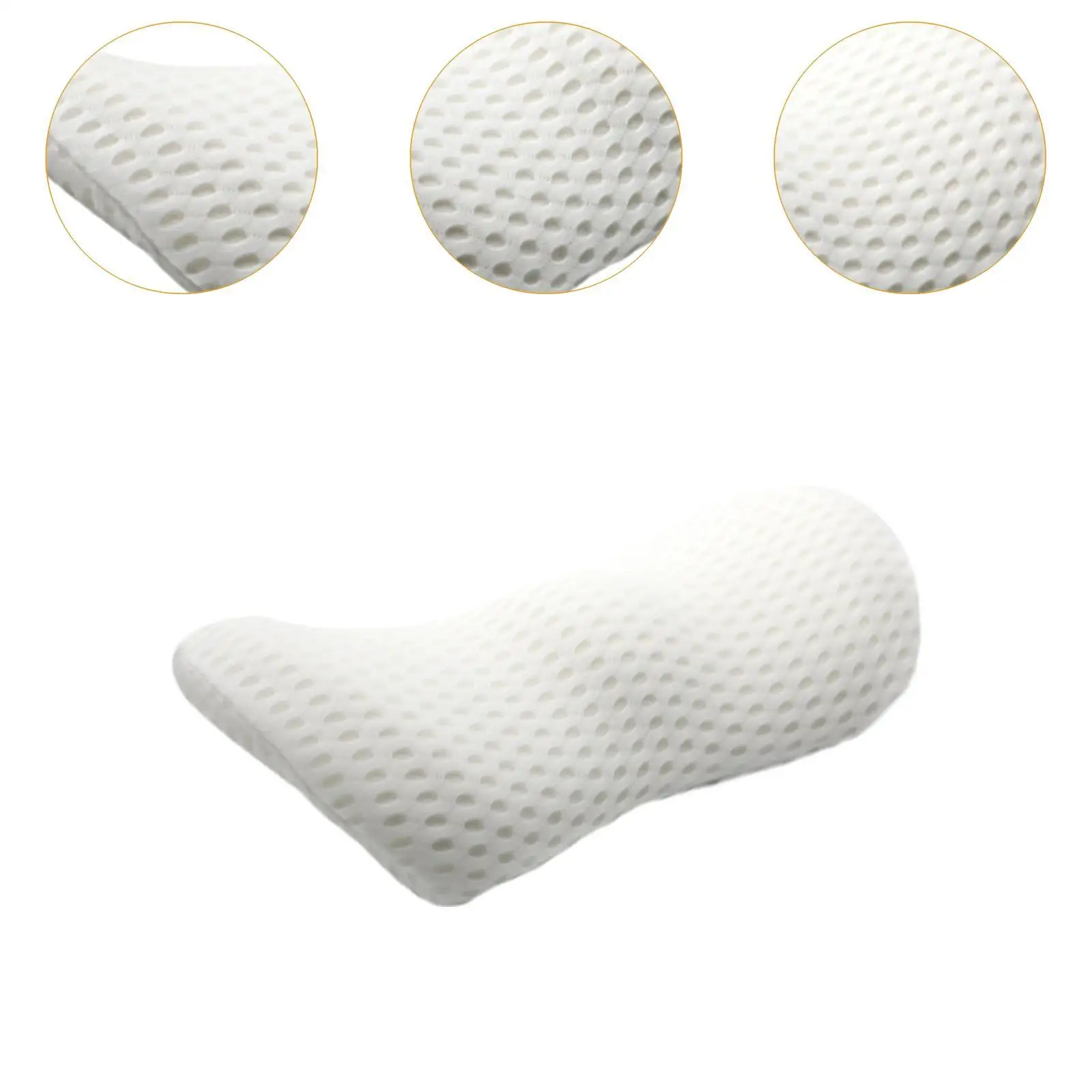 Car Seat Lower Back Support Cushion Soft Home Breathable Pillow Relieves Tension Lumbar Support Pillow For Car Office