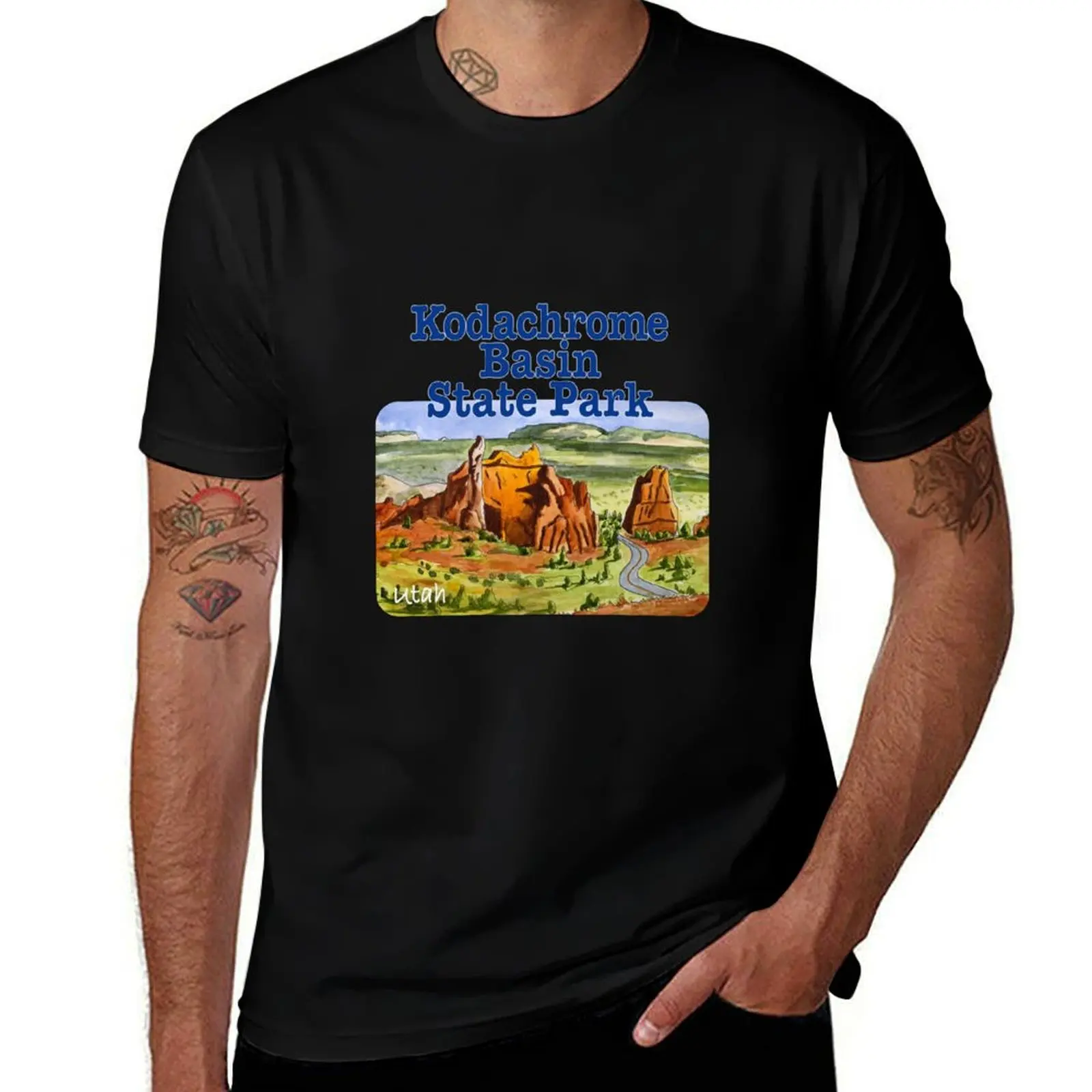 Kodachrome Basin State Park, Utah T-Shirt Casual Work Wear T-Shirt