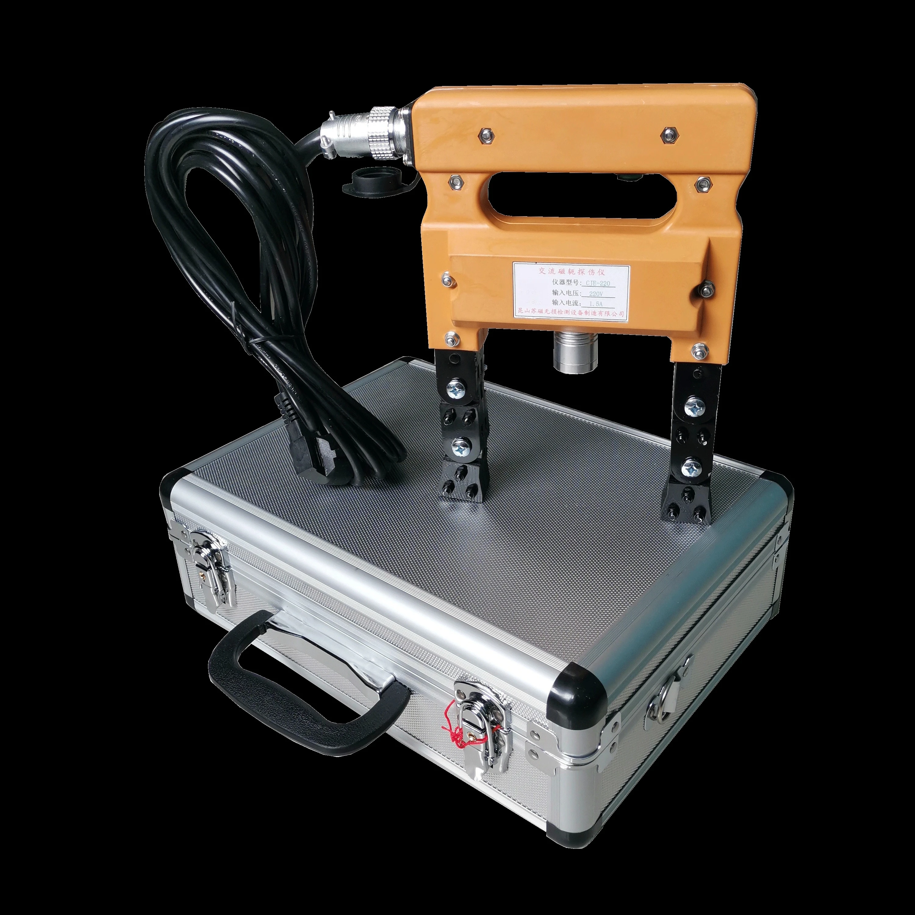 CJE220 Portable Magnetic Yoke Flaw Detector AC Magnetic Particle Detector Metal Flaw Detector