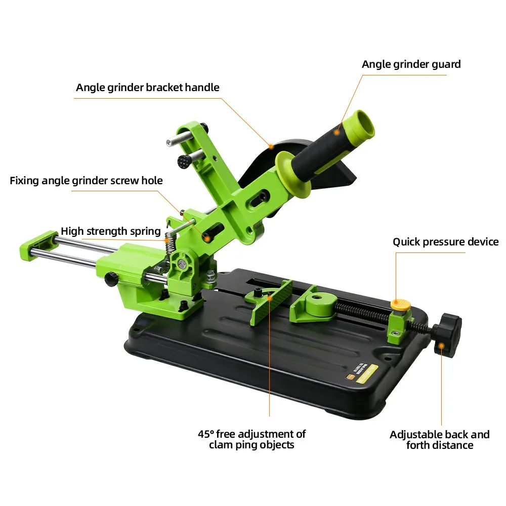 Support de meuleuse d'angle, support de meuleuse d'angle, outil de travail de calcul, support de coupe bricolage, accessoires pour outils électriques Dremel