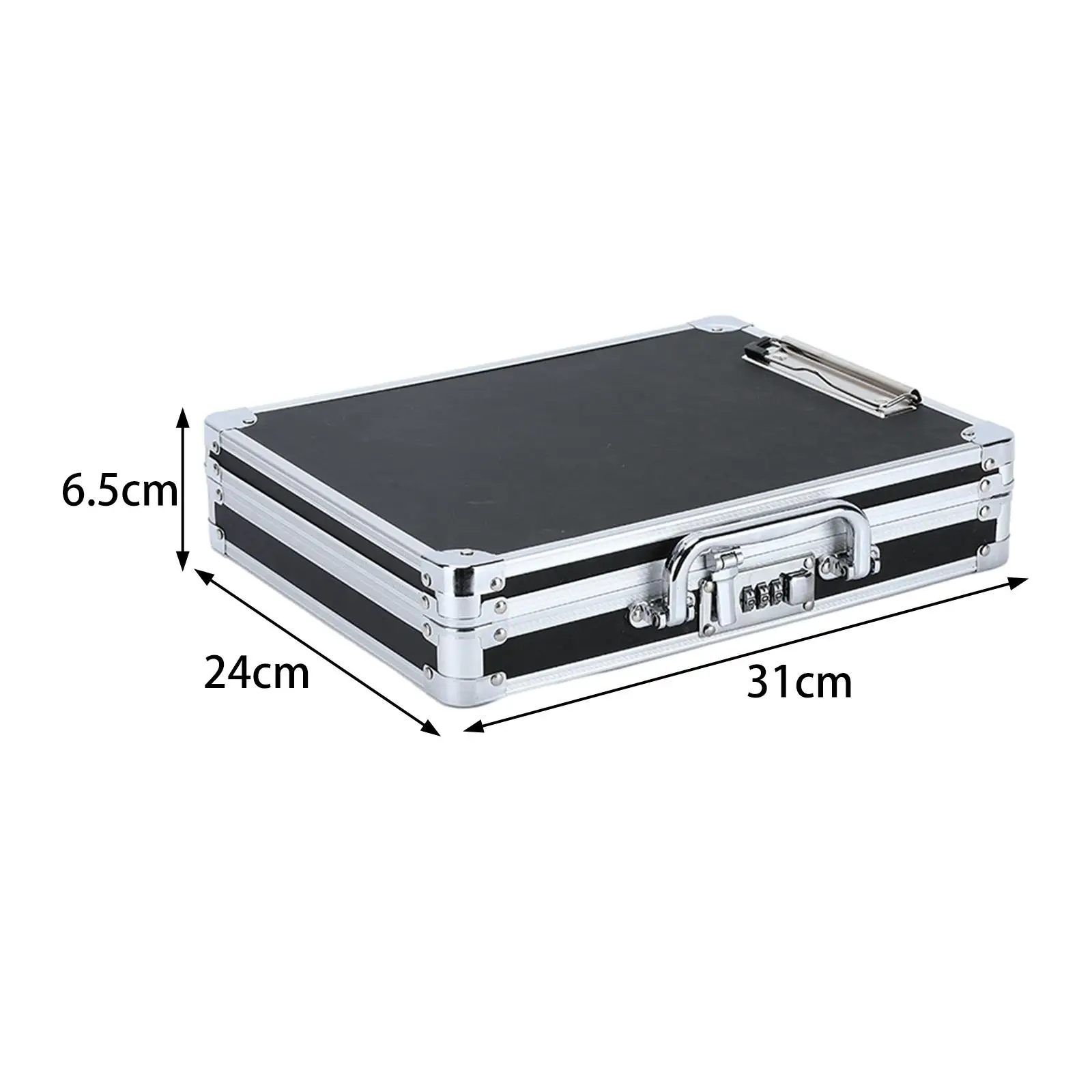 Aluminum Alloy Storage Case Tools Organizer Portable Tool Case Aluminum Carrying Case for Small Tech Accessories Outdoor Travel