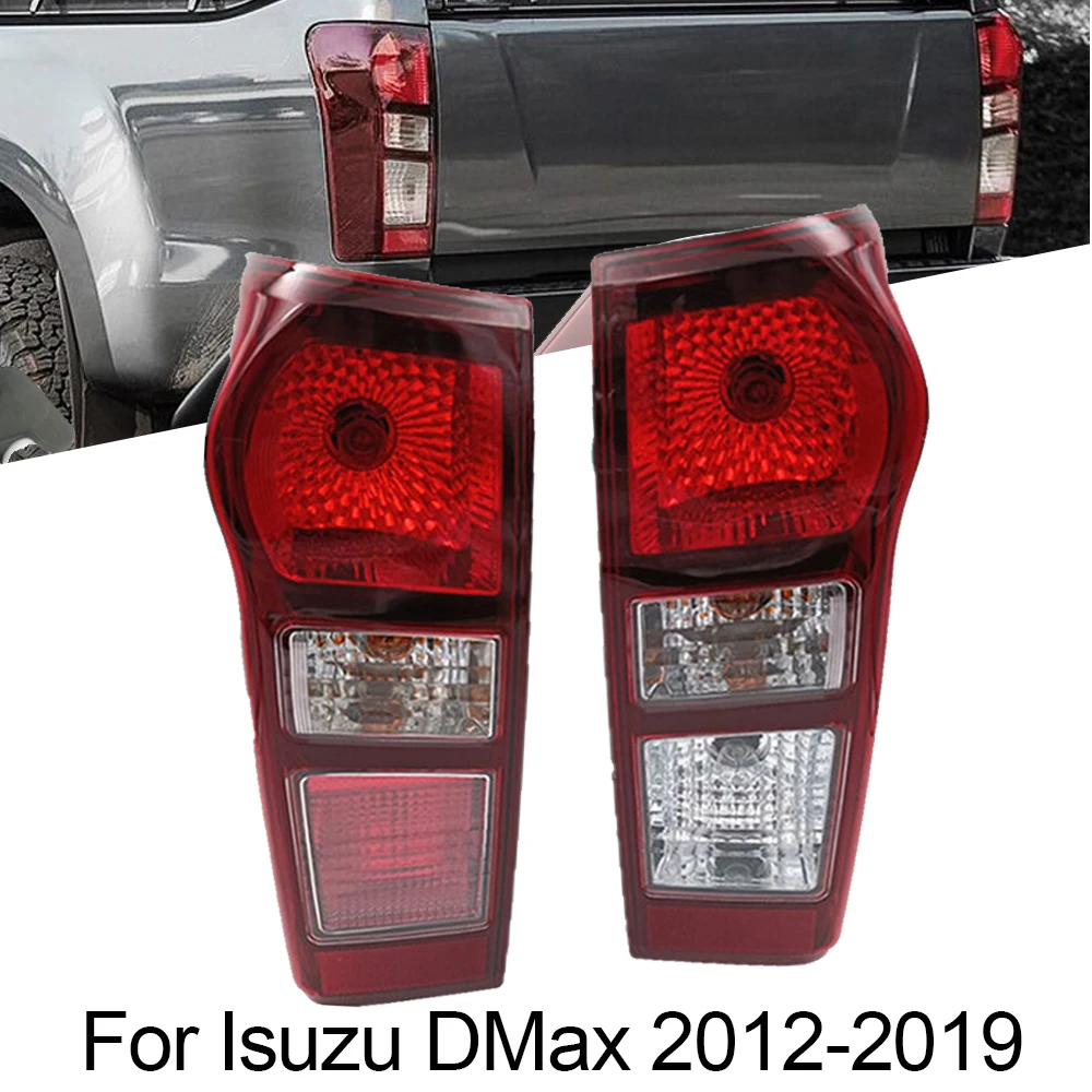 

Automobile Tail Lamp fog light Bulbs LED For Isuzu DMax D-Max 2012 - 2019 Car Accessories Turn signal Brake Stop Rear Lights