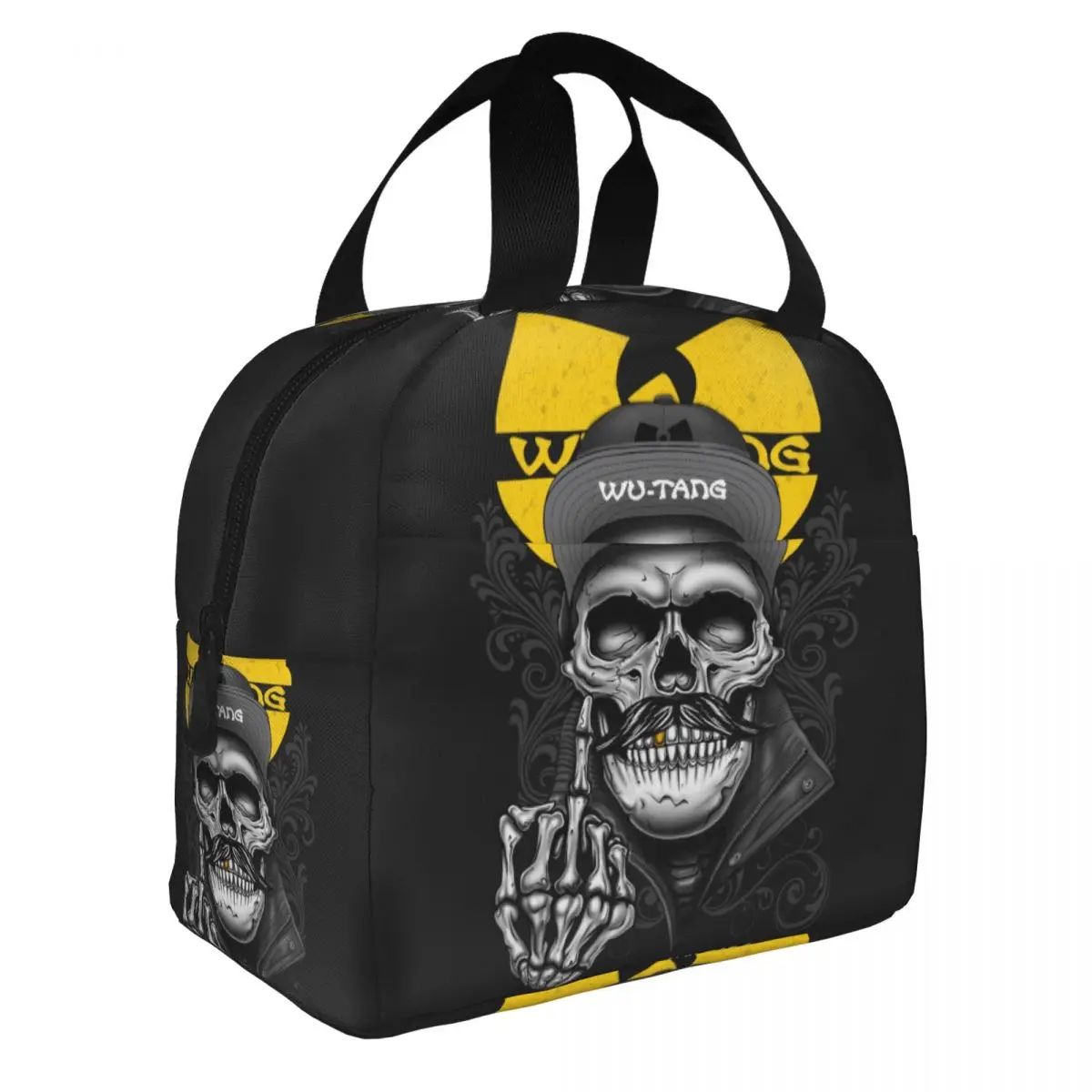 Wu Clan Rap Hip Hop Group Insulated Lunch Bag for Women Resuable Cooler Thermal Lunch Box office Work School