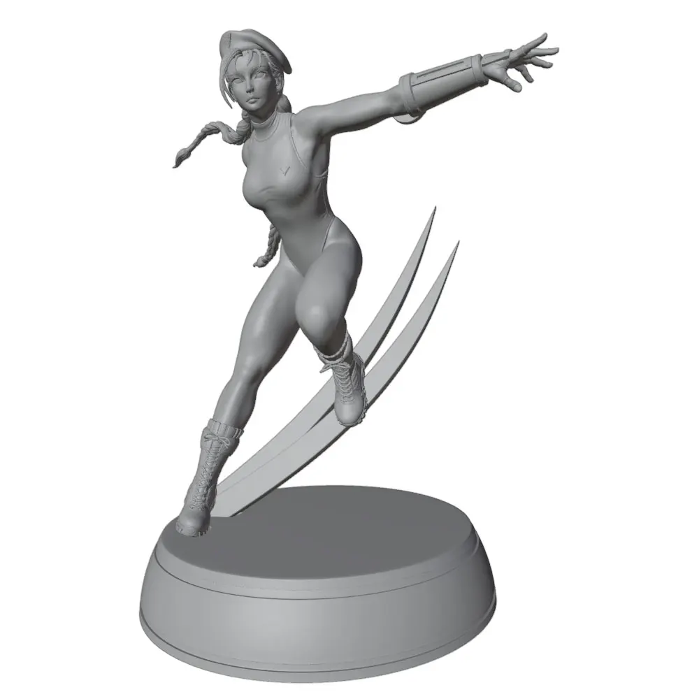 75/100/120/150mm Sexy Girl Resin Model Kits GK Miniature 3D Printed Gray Model Figurine DIY Doll Model Unassembled And Unpainted