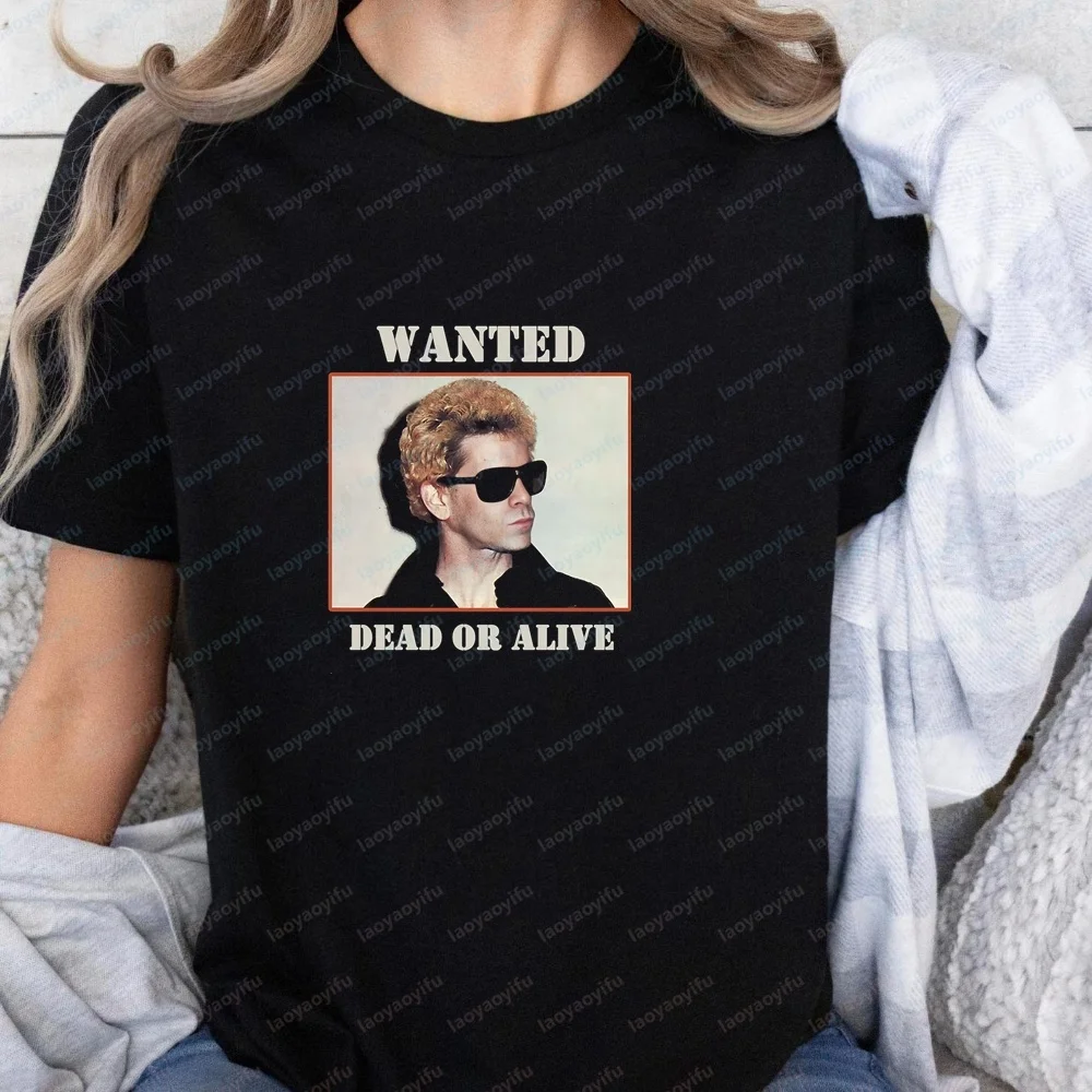 Lou Reed - Retro Reproduction Style Casual Fashion Fun Genderless Classic Short-Sleeved T-Shirt for Both Men and Women