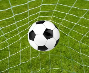 Rete da calcio bianca resistente per attrezzature da campo da calcio per allenamento all'aperto