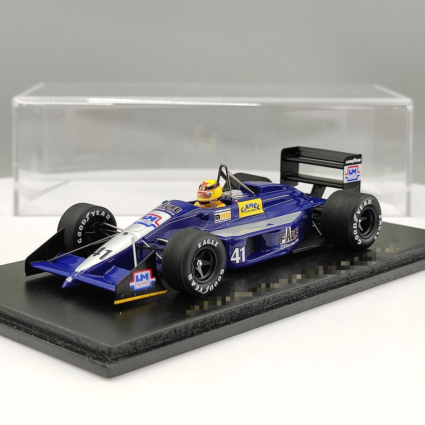 1:43 Scale AGS JH23b V8 Monaco GP 1989 #41 Resin Car Model