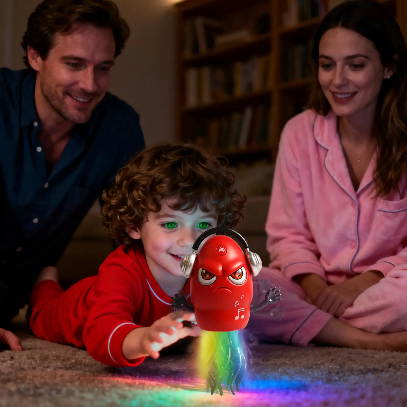 Dança lula rastejando evitar obstáculos lula recarregável rastejando polvo brinquedo com luz & música para crianças dançando barriga jogar