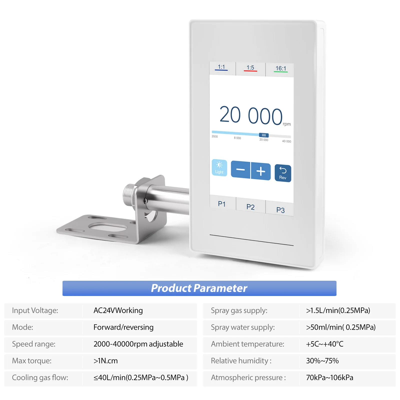 New Electric Built-in LED Micromotor Brushless Motor Use for Dental Chair Equipment Touch Screen Equipment