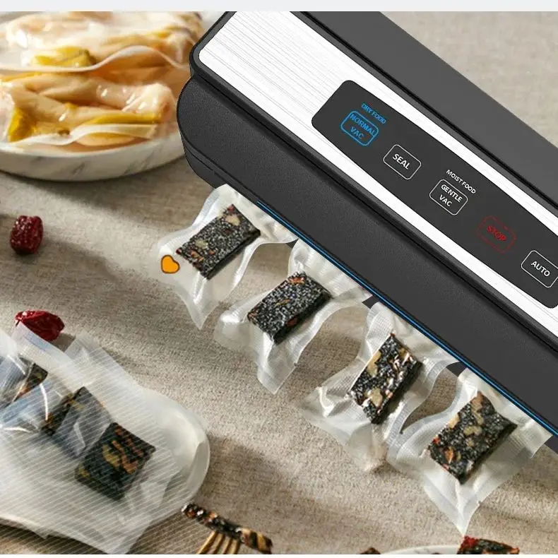 Electric Vacuum Sealing Packaging Machine With Free 10pcs Vacuum bags Household Food Vacuum Sealer for Freshness Storage