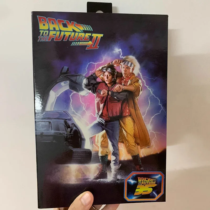 

NECA Back to the Future 2 Figure Martin Action Figuras Film 35th Anniversary Figurine Collection Model Ornament Peripherals Gift