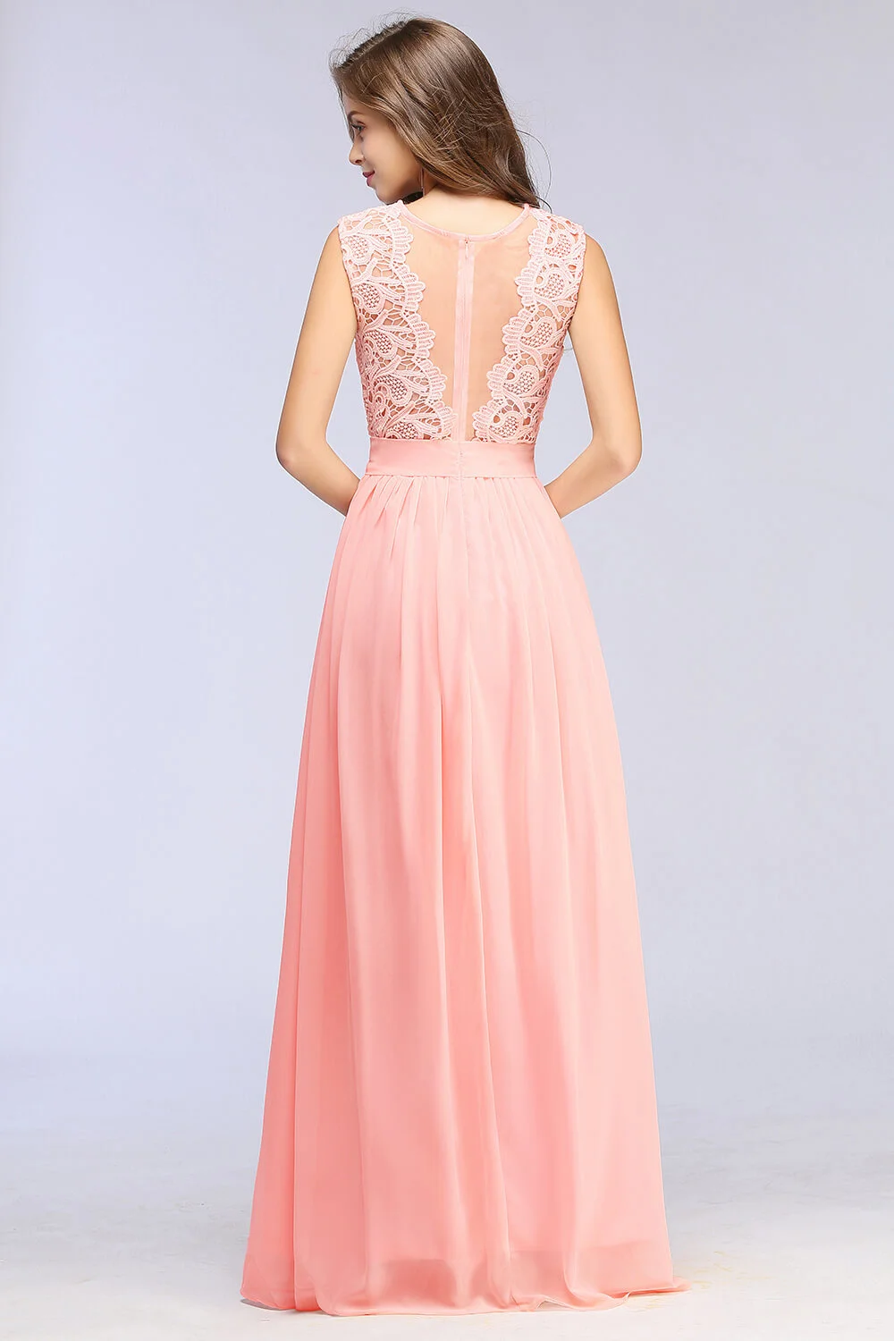 Vestido maxi boho rosa de renda floral para mulheres sexy oco boêmio chiffon vestidos de festa elegante vestido feminino