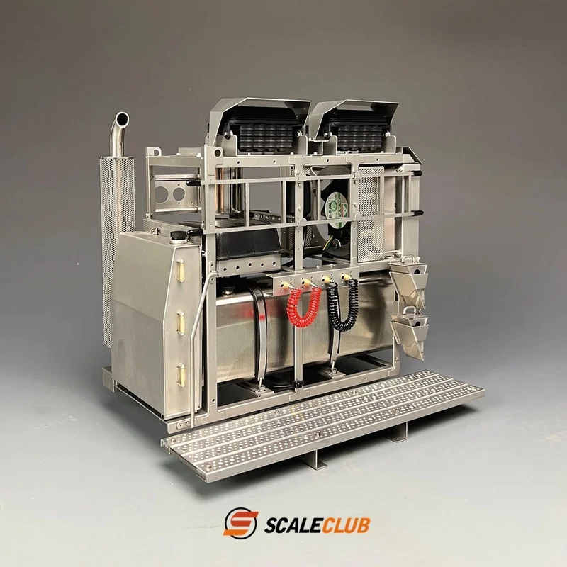 

Модель Scaleclub 1/14, грузовик Heavy Duty SLT с низким приводом на крыше, стойка для обновления оборудования для Tamiya Scania Man Volvo, автозапчасти