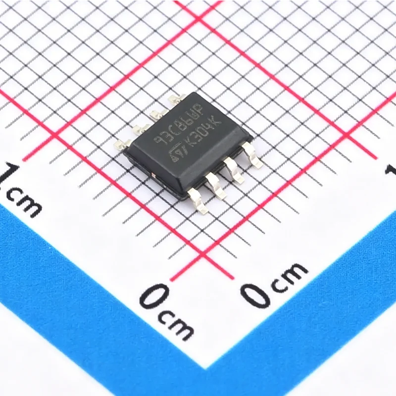 50PCS/LOT M93C86-WMN6TP marking 93C86WP EEPROM Memory IC 16Kbit Microwire 2 MHz 8-SOIC