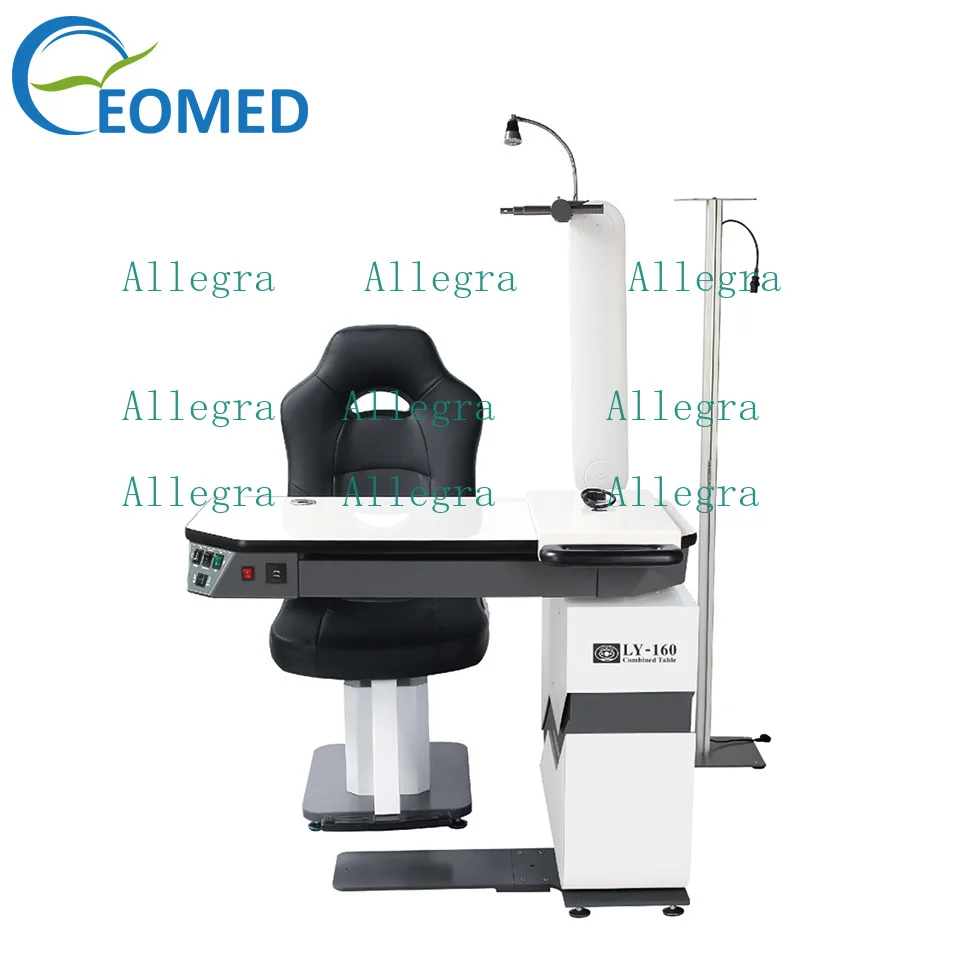 LY-160 Optical Laboratory Equipment Optical Medical Instruments Ophthalmic Refraction Unit Optometry Table Combined Set