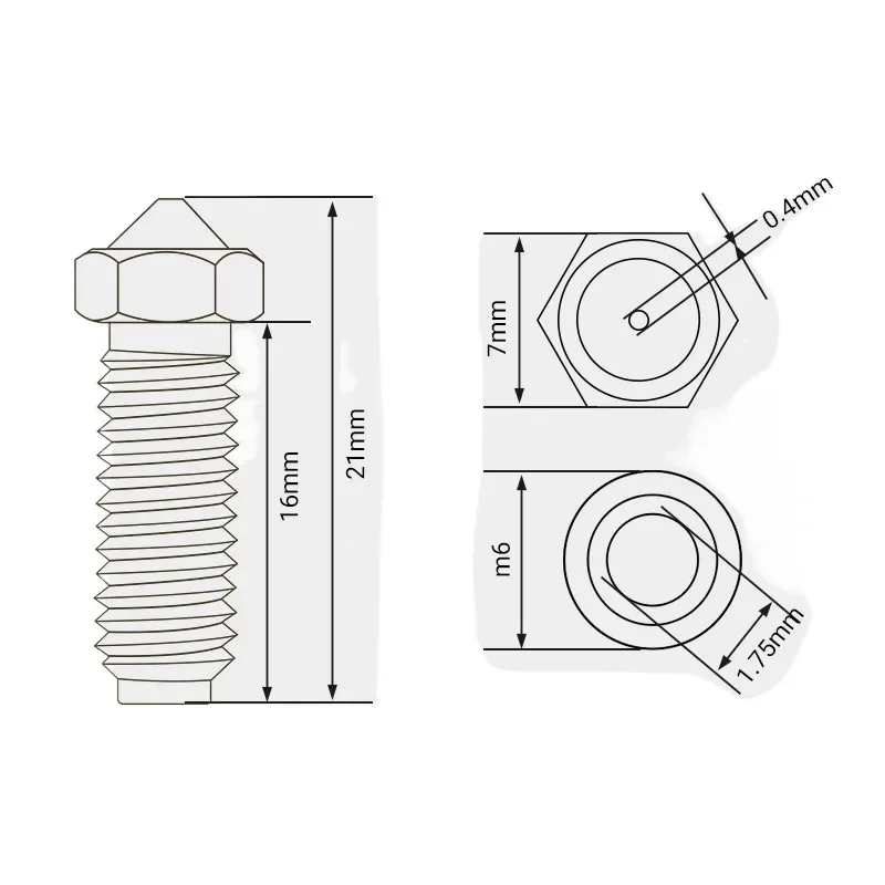High Precision 3D Printer Extruder Gear Wheel for Smooth Filament Feeding Compatible with MakerBot MK8 and Similar Models