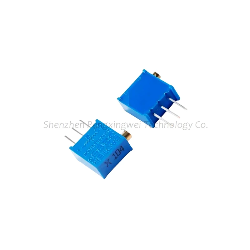 10PCS 3296 3296X Potentiometer resistanceohm Trimpot Trimmer 1K 2K 5K 10K 20K 50K 100K 200K 500K 1M ohm 100R 200R 500R