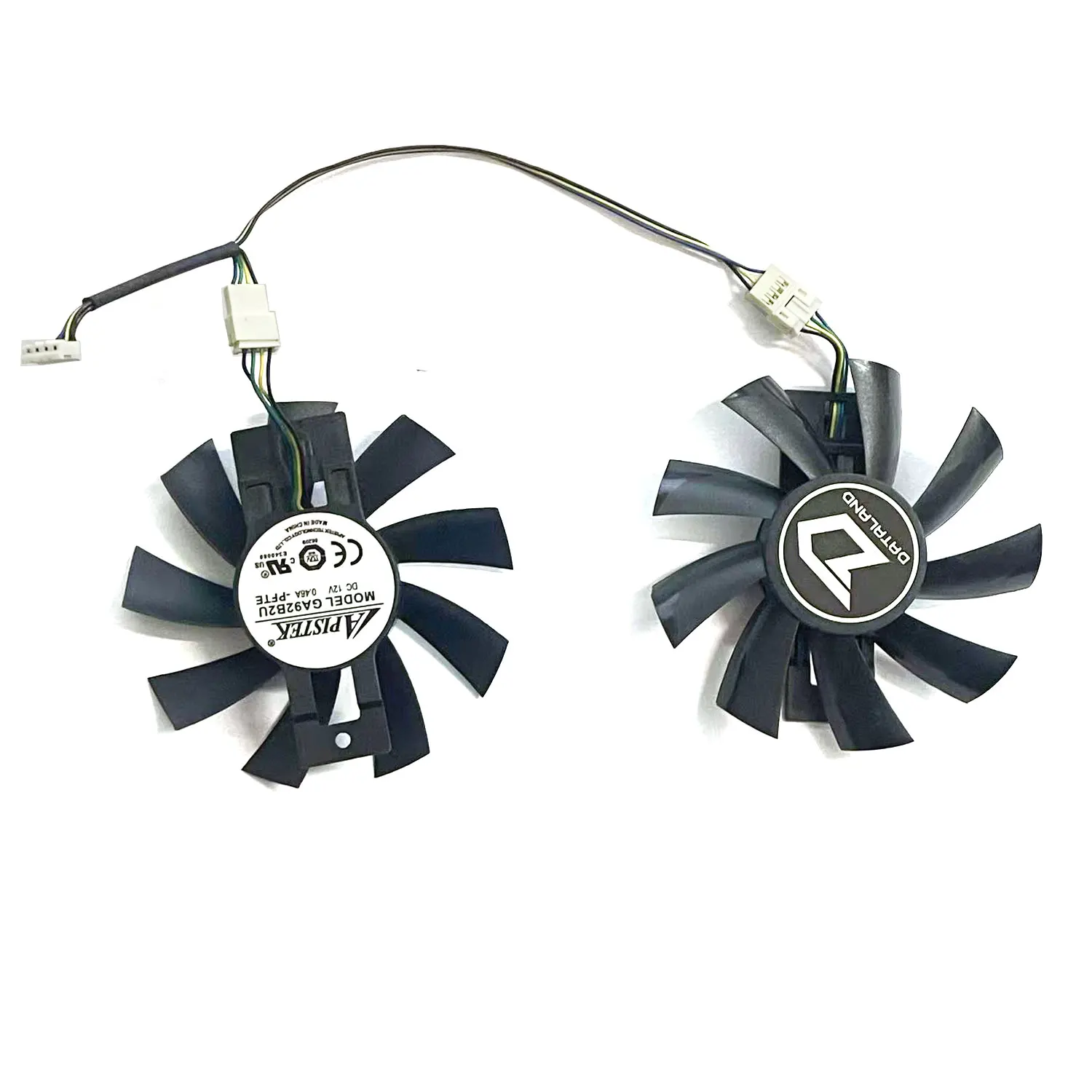 Kankeirr Новый вентилятор с графическим процессором 85 мм 4 контакта GA92B2U RX580 570 для Dataland Rx 560 Xt RX570 Rx 580 Powercolor Radeon Reed Draak Rx 570