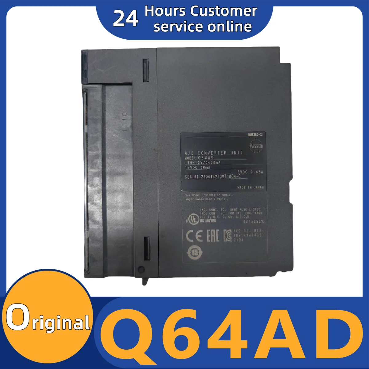 

New original module Q64AD Q64AD-GH Q64DA Q64DAN